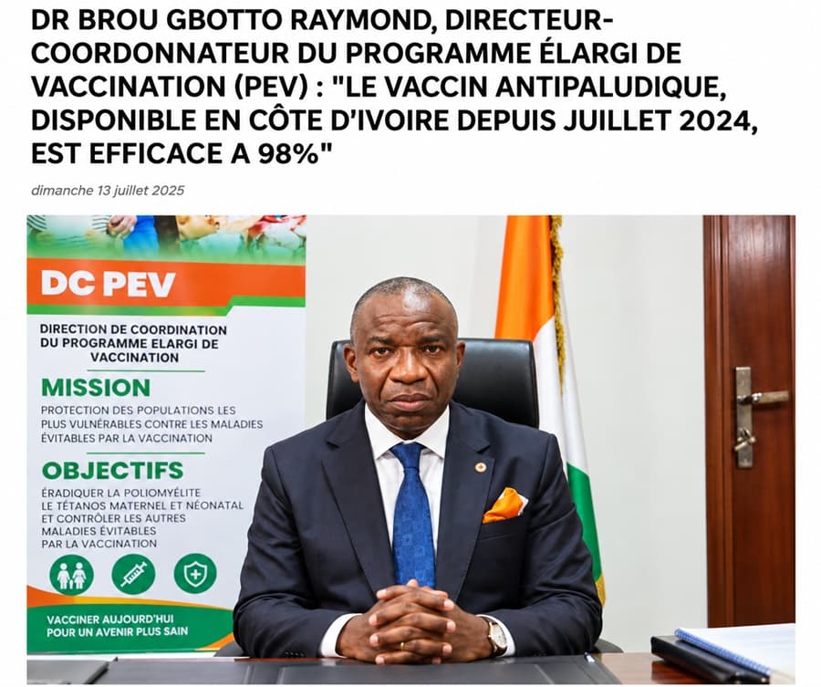 Paludisme : le vaccin R21 n'affiche pas une efficacité de 98%